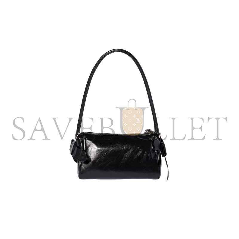 MIU MIU SHINY LEATHER POUCH 5NE029 (21*12.5*9.5cm)